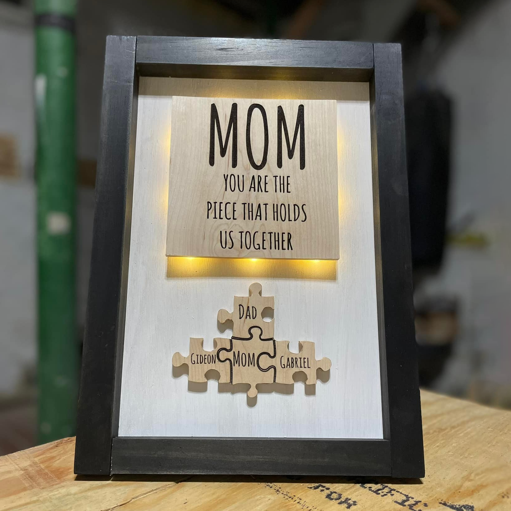 Mom You Are The Piece That Holds Us Together | Ideal Gift for Mom Grandma on Mother's Day