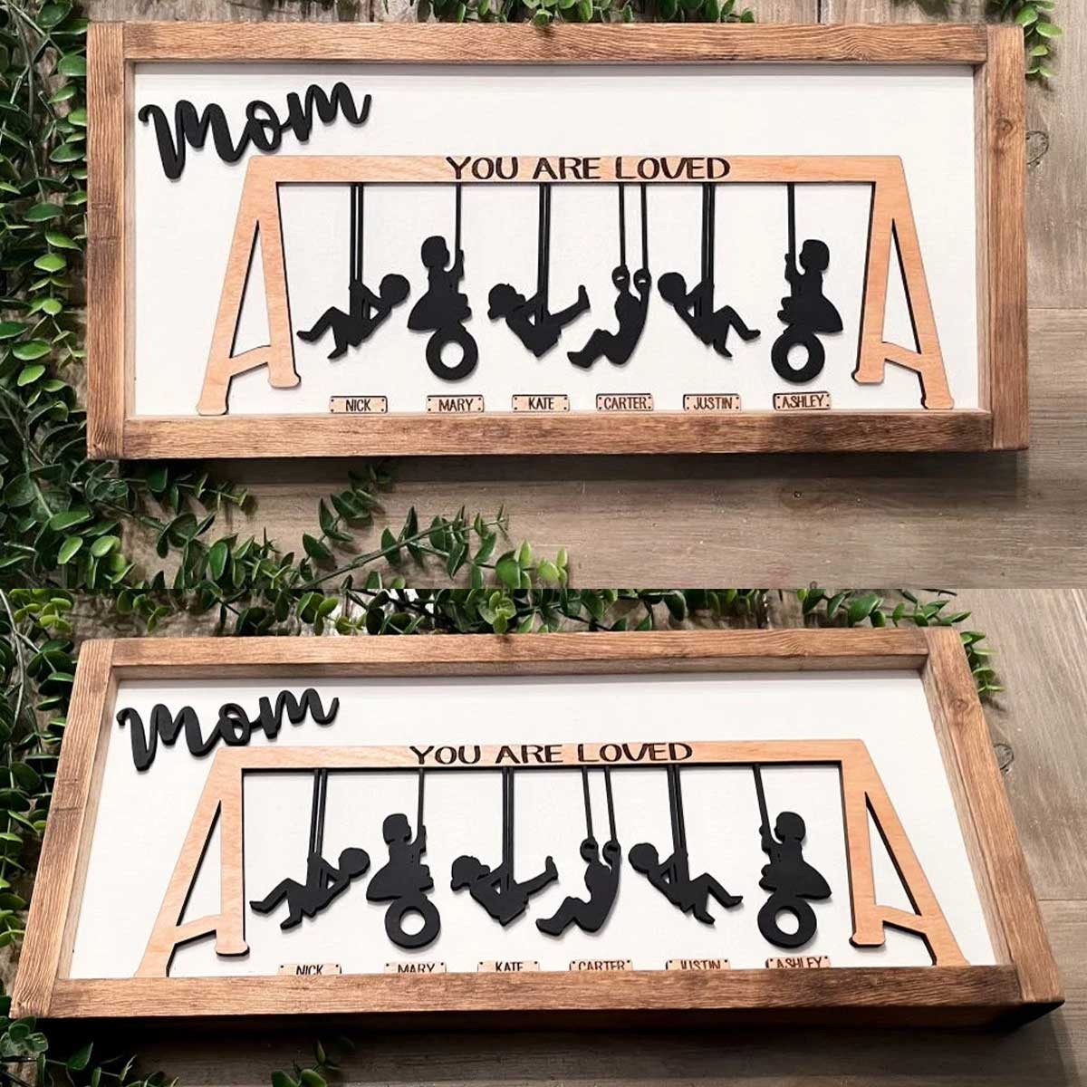 Personalized Swing Set Sign For Christmas Gift