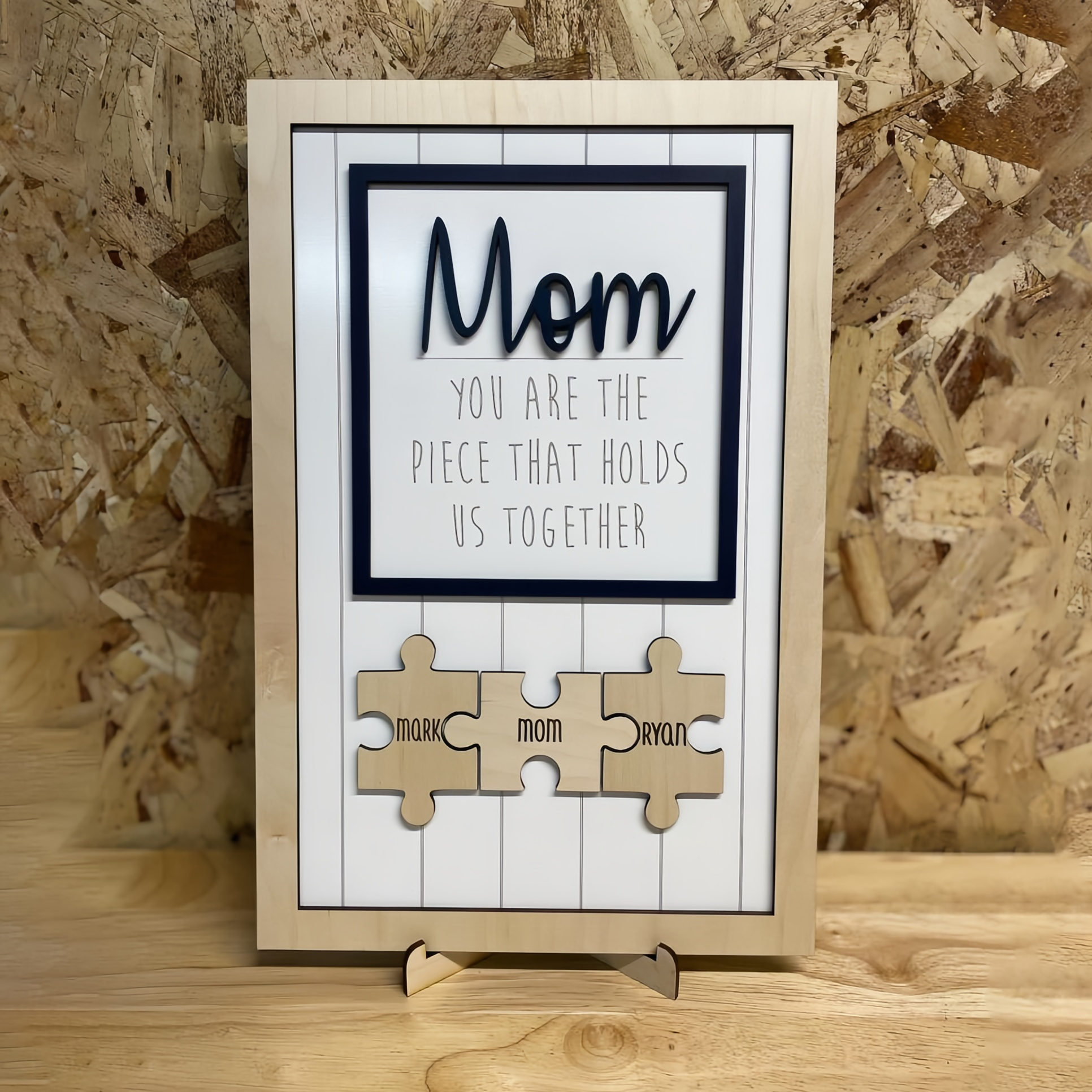 Mom You Are The Piece That Holds Us Together | Ideal Gift for Mom Grandma on Mother's Day