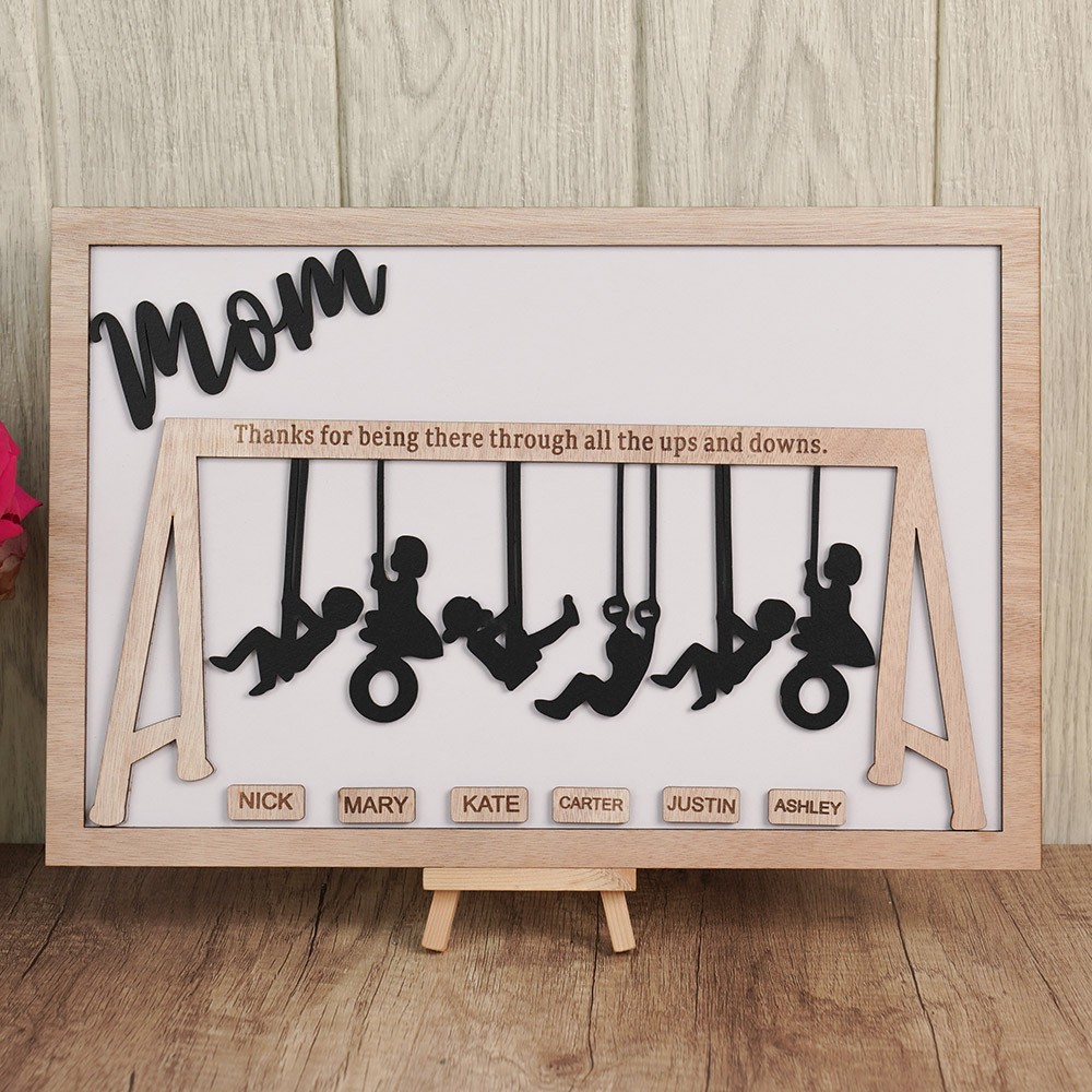 Personalized Swing Set Sign For Christmas Gift