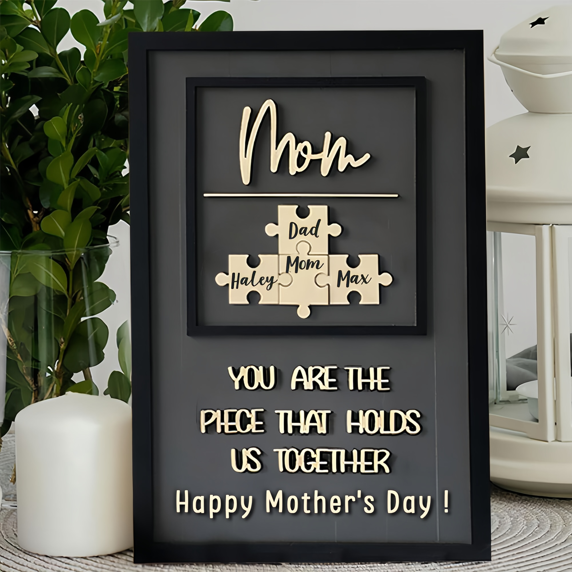 Best Seller!!! Mom You Are The Piece That Holds Us Together | Ideal Gift for Mom Grandma on Mother's Day