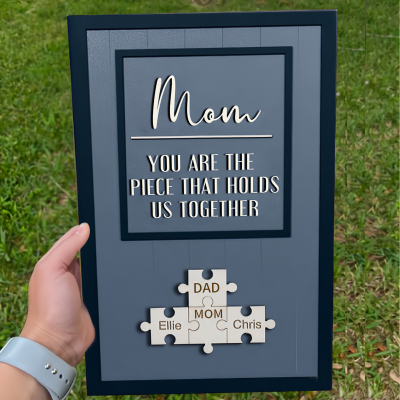 Best Seller!!! Mom You Are The Piece That Holds Us Together | Ideal Gift for Mom Grandma on Mother's Day