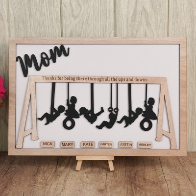 Personalized Swing Set Sign For Christmas Gift