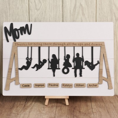 Personalized Swing Set Sign For Christmas Gift