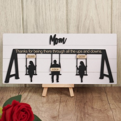 Personalized Swing Set Sign For Christmas  Gift