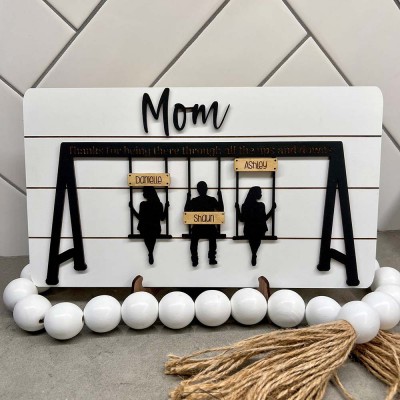 Personalized Swing Set Sign For Christmas Gift