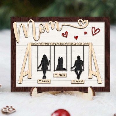 Personalized Swing Set Sign For Christmas Gift