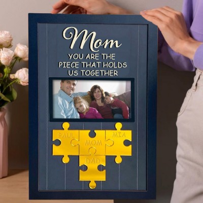 Best Seller!!! Mom You Are The Piece That Holds Us Together | Ideal Gift for Mom Grandma on Mother's Day.