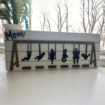 Personalized Swing Set Sign For Christmas Gift