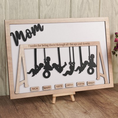 Personalized Swing Set Sign For Christmas Gift
