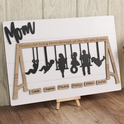 Personalized Swing Set Sign For Christmas Gift
