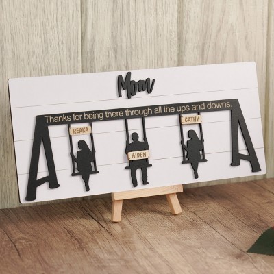 Personalized Swing Set Sign For Christmas  Gift