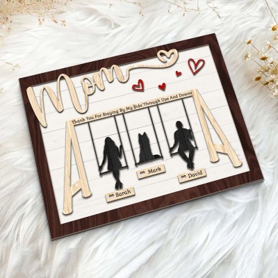 Personalized Swing Set Sign For Christmas Gift