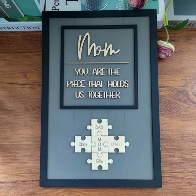 BESTSELLER❗❗ | Mom You Are The Piece That Holds Us Together | Ideal Gift for Mom Grandma on Mother's Day