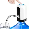 Wireless 5 Gal Bottle Rechargeable Drinking Dispenser - BPA-Free USB Charge Pump, Stainless Steel Spout, 30-40 Days Battery Life, 1-Switch Operation, Household Items for Kitchen Camping