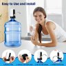 Wireless 5 Gal Bottle Rechargeable Drinking Dispenser - BPA-Free USB Charge Pump, Stainless Steel Spout, 30-40 Days Battery Life, 1-Switch Operation, Household Items for Kitchen Camping