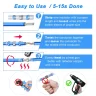 300PCS Haisstronica Bulk Pack Solder Seal Wire Connectors - Waterproof Heat-Shrink Tube Butt Terminal with Self-Solder, Adhesives, Abrasion Resistance for Marine, Automotive Applications
