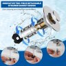  3 in 1 Bathroom Sink Drain Strainer
