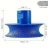 Diamond Round Edge Grinding Wheel - Rounded Corner Disc for Quartz, Marble, Tile & Stone - Angle Grinder Tool for Countertop Edges Thread 5/8-11, M14