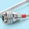 Adjustable Socket 3/8'' To 3/4'' Universal Sleeve 10-19mm Magic Socket Electric Drill Wrench Converter Power Hand Repair Tool