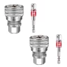 Adjustable Socket 3/8'' To 3/4'' Universal Sleeve 10-19mm Magic Socket Electric Drill Wrench Converter Power Hand Repair Tool