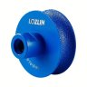 Diamond Round Edge Grinding Wheel - Rounded Corner Disc for Quartz, Marble, Tile & Stone - Angle Grinder Tool for Countertop Edges Thread 5/8-11, M14