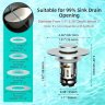  3 in 1 Bathroom Sink Drain Strainer