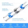 300PCS Haisstronica Bulk Pack Solder Seal Wire Connectors - Waterproof Heat-Shrink Tube Butt Terminal with Self-Solder, Adhesives, Abrasion Resistance for Marine, Automotive Applications