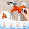 Cutereindeer - Dual Outlet Washing Machine Plastic Faucet