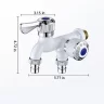 Cutereindeer - Dual Outlet Washing Machine Plastic Faucet
