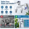 Cutereindeer - Dual Outlet Washing Machine Plastic Faucet
