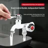 Cutereindeer - Dual Outlet Washing Machine Plastic Faucet