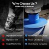 Diamond Round Edge Grinding Wheel - Rounded Corner Disc for Quartz, Marble, Tile & Stone - Angle Grinder Tool for Countertop Edges Thread 5/8-11, M14