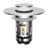  3 in 1 Bathroom Sink Drain Strainer
