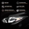 Automotive Headlamp Restoration Fluid - Car Detailing Products for Oxidized, Yellowed, Blurred Headlamps with Enhanced Crystalline Coating Refurbishing Function