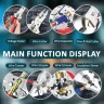 16-in-1 Wire Stripping Pliers, New Rechargeable Wire Strippers Tool with Voltage Tester&Alarms, Detectable 12-250V, Heavy-Duty Electrical Pliers&Wire Cutters&ndash;for Professional and Home Use